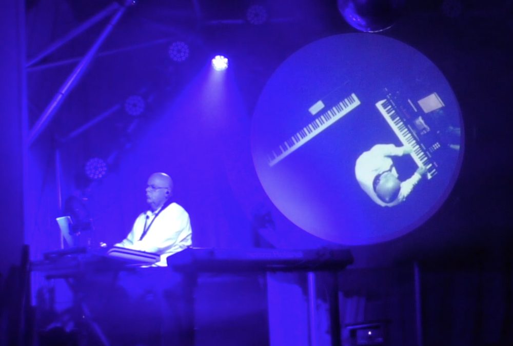 Shine On You Crazy Diamond — live camera on the projection screen